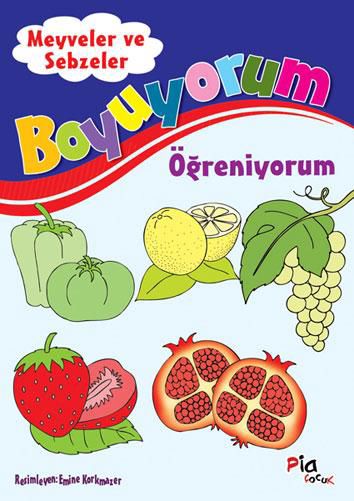 Boyuyorum Öğreniyorum / Meyveler ve Sebzeler resmi