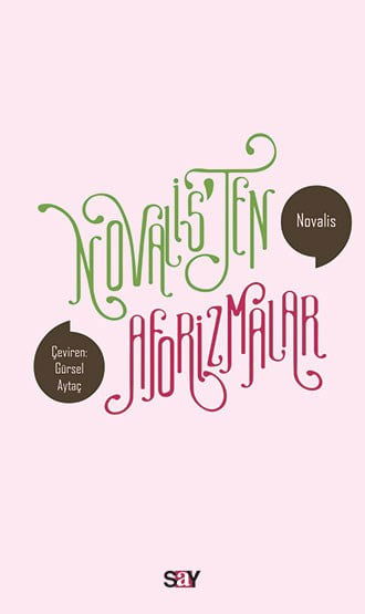 Novalis'ten Aforizmalar resmi