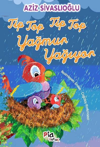 Okuyan Kedi Dizisi / 1 - Tip Top Tip Top Yağmur Yağıyor resmi