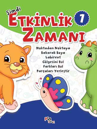 Şimdi Etkinlik Zamanı 1 - Noktadan Noktaya - Bakarak Boya - Labirent - Gölgesini Bul - Farkları Bul - Parçaları Yerleştir resmi