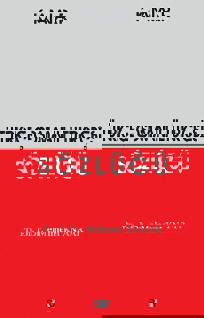 Türkçe-Osmanlı Türkçesi Sözlüğü resmi