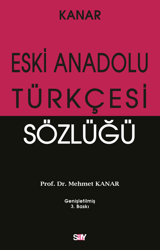 Eski Anadolu Türkçesi Sözlüğü resmi