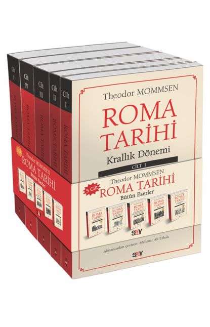 Roma Tarihi Bütün Eserler - 5 Cilt Set resmi